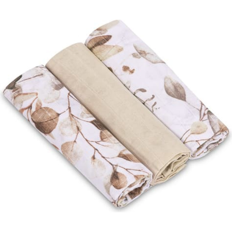 Sensillo MUSLIN DIAPER 3-PACK 60X80 EG-0005