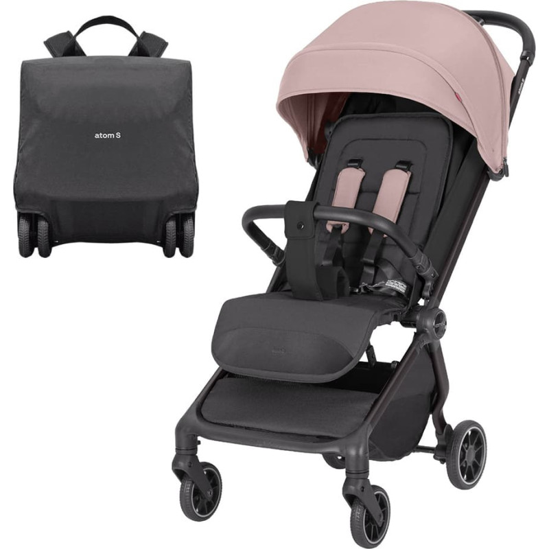 Carrello Baby Pastaigu rati Atom S CRL-5526 Blossom Pink