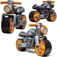 Falk skrējritenis / stumjamais motocikls Prem1er Retro, melns, 12m+