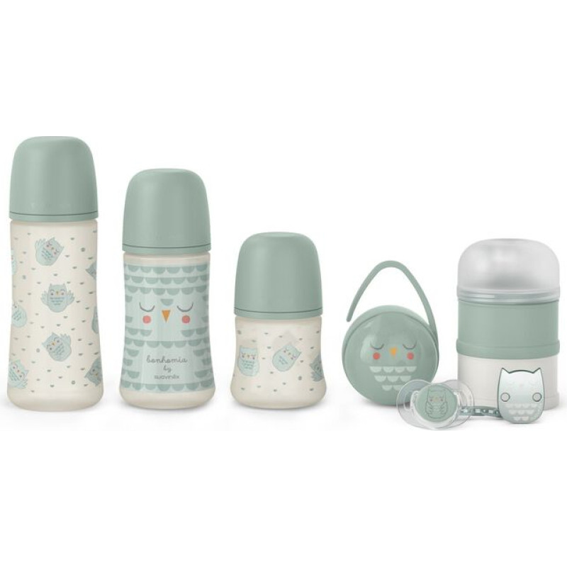 Suavinex Komplekts mazulim Welcome Baby - Bonhomia Mint