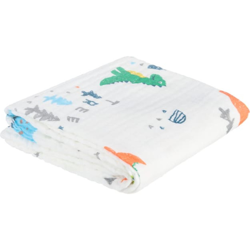 Akuku A0685 sega / autiņš / dvielis – 110×105 cm DINOSAURS