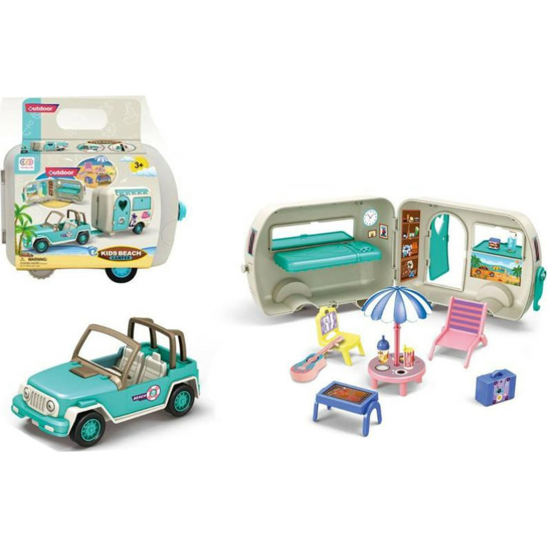 Hipo 08326 – Mašīna ar kempinga piekabi