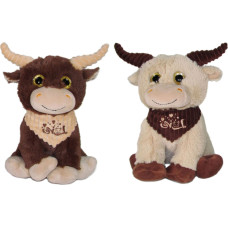 Sēdošs bullis ar lakatiņu