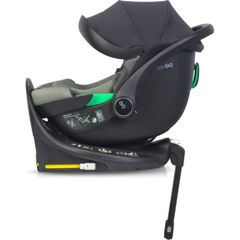 Bērnu autosēdeklis Euro-Cart Easy Go BUZ PRO Greener