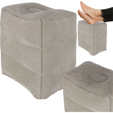 Piepūšamais kāju balsts tūrisma pufs 3 augstuma līmeņi