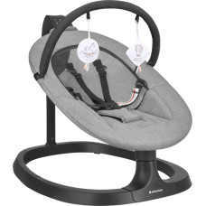 KIKKABOO Zazu elektriskās šūpoles zīdaiņiem – pelēkas