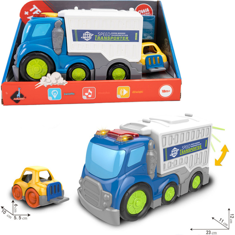 Other 23653 ZESTAW AUTEK 2 W 1 ŚMIECIARKA/PODN