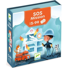 Djeco Spēle - Metamo kauliņu spēle - Glāb&scaron;anas misija