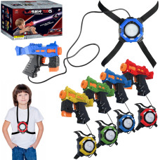 Lāzertaga komplekts – pistoles un vestes