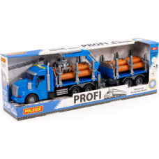 Polesie Kravas baļķvedējs ar piekabi inercijas kastē 54 cm 96197