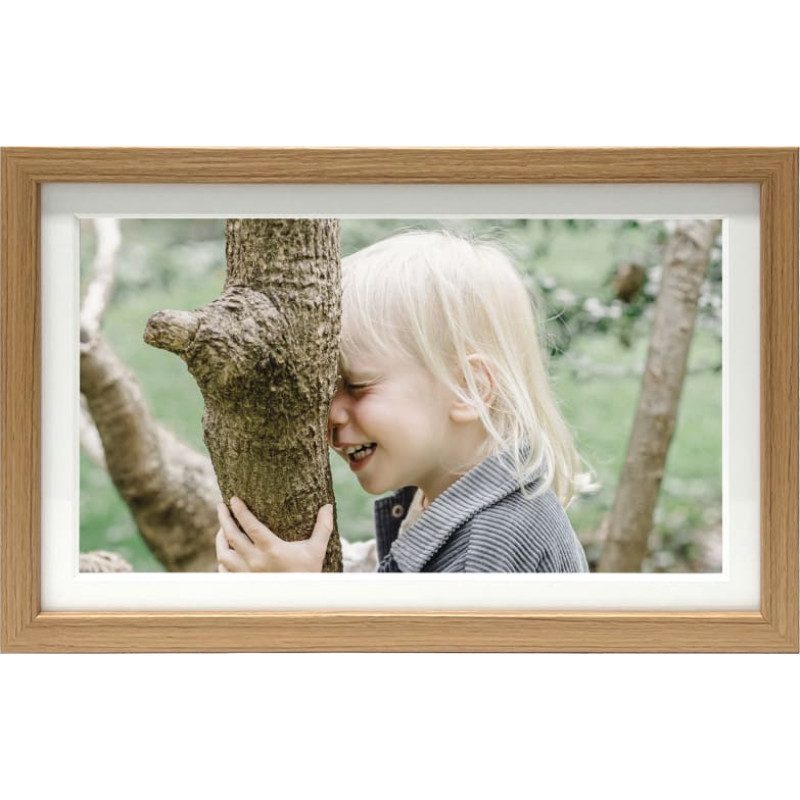 Kodak 15.6 Digital Photo Frame Wi-F- Enabled Wood