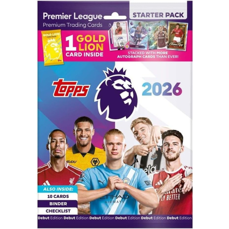 Topps Premier League Starter Pack PL25-SP1012