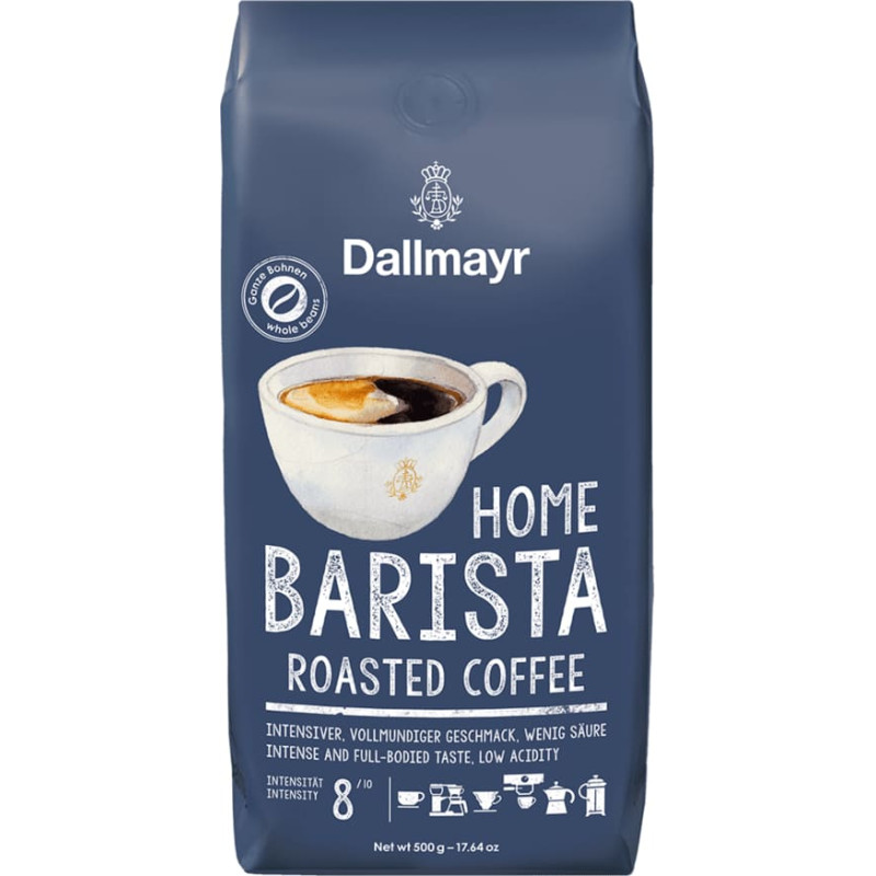 Dallmayr Kafijas pupiņas Home Barista Roasted, 500g