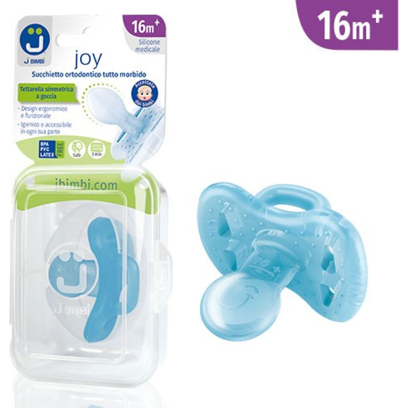 Pacifier Joy 16m+ turquoise