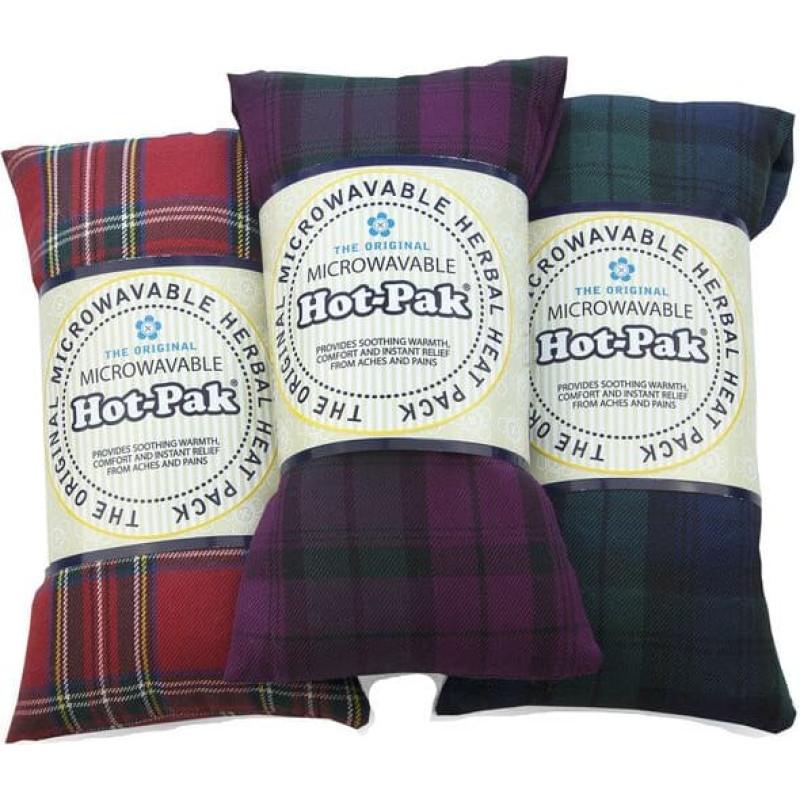 Warmies - Sildo&scaron;ais spilventiņ&scaron; - Skotu raksts (1 gab., 3 dizaini)