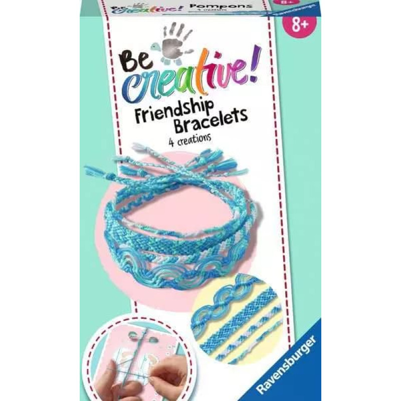 Ravensburger Rokdarbi &ndash; BeCreative Friendship Bracelets