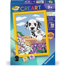 Ravensburger Krāsojamā glezn.(Brilliant) 13x18cm Dalmatian Puppy
