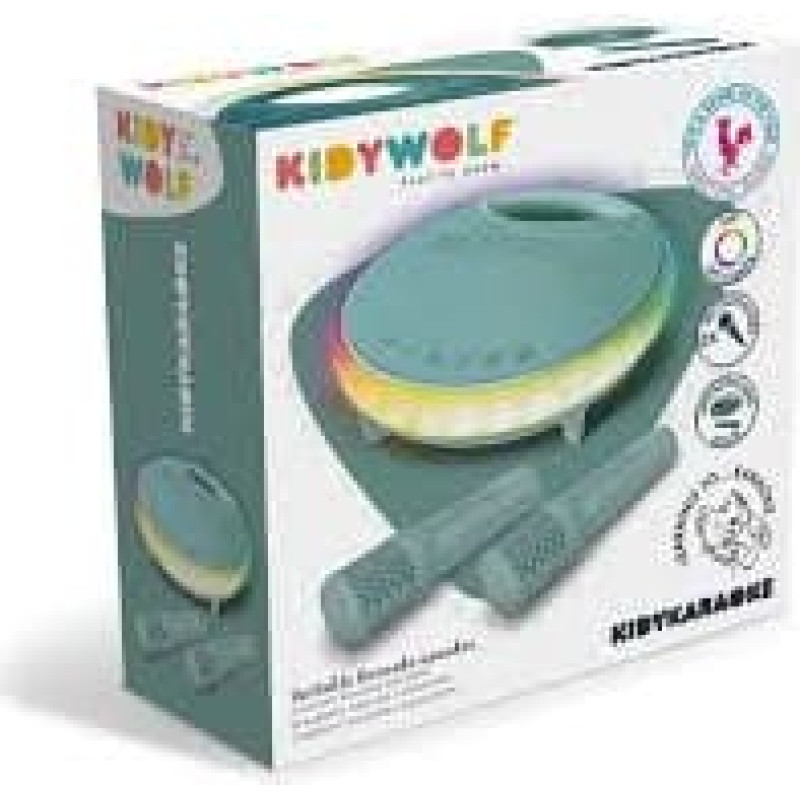 Kidywolf pārnēsājamais karaoke skaļrunis, KIDYKARAOKE-GR