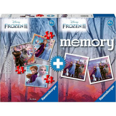 Ravensburger Komplekts: puzle 3in1+ Atmiņu spēle Frozen 2