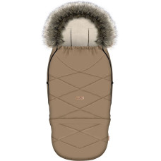 Adjustable footmuff with bag GrowUP Aspen 0-36m latte