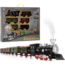 Springos Rotaļu dzelzceļa komplekts ar lokomotīvi un efektiem Springos KG0053