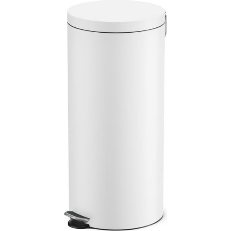 Hailo Atkritumu tvertne ar pedāli Selekta L / 30L / matēti balta