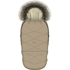 Adjustable footmuff with bag GrowUP Nordico 0-36m beige