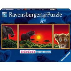 Ravensburger Puzle 1000 Āfrikas sirds