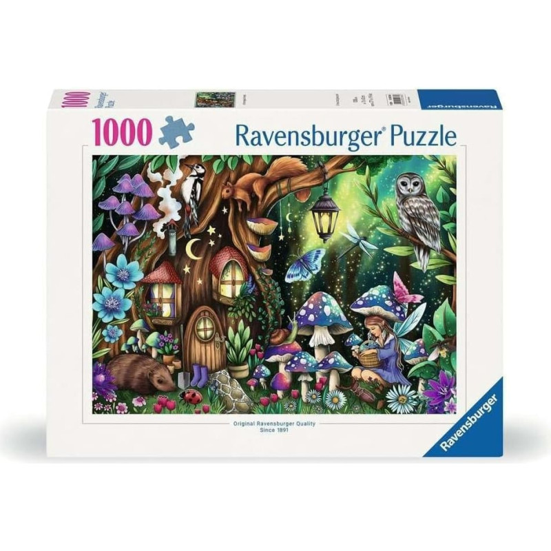 Ravensburger Puzle 1000 Maģiskajā mežā