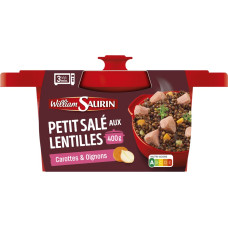 William Saurin Cūkgaļas sautējums ar lēcām, bļodiņā, 400g