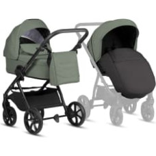 Tutis LEO 3+ 2/1 Sage 039 Universālie rati 2in1