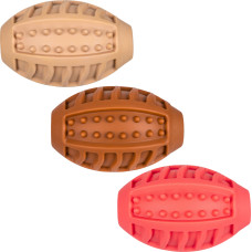 PIŁKA RUGBY Z KOLCAMI PISZCZĄCA DLA PSA