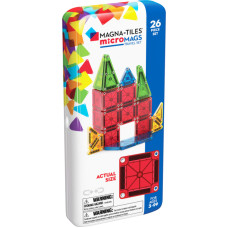 Magna-Tiles Micromags ceļojumu komplekts, 26 gab. 244026