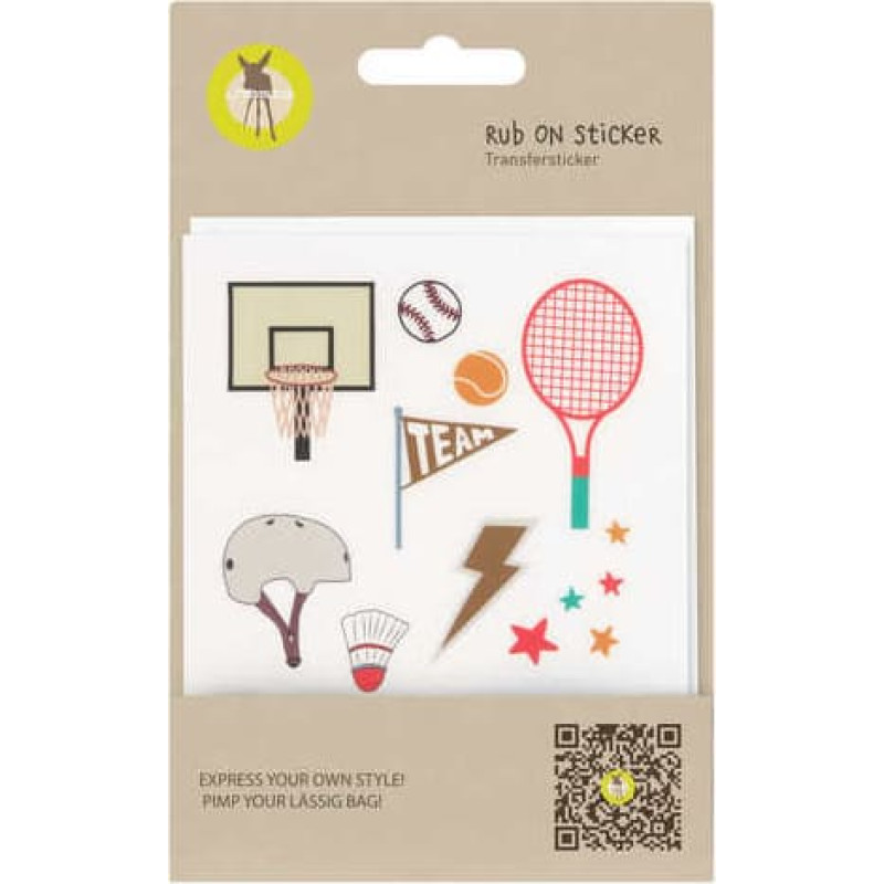 Lassig Uzberzējamas uzlīmes Sport