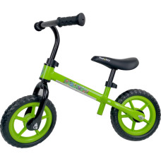 Bimbo Bike Bērnu līdzsvara velosipēds 10" "MONSTER", zaļ&scaron;/melns