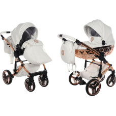 Junama Universālie rati 2 in 1 HandCraft 09 Balts/Varš (White/coper)