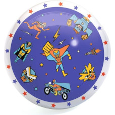 Djeco Rotaļu bumba - Supervaroņi (22 cm &oslash;)