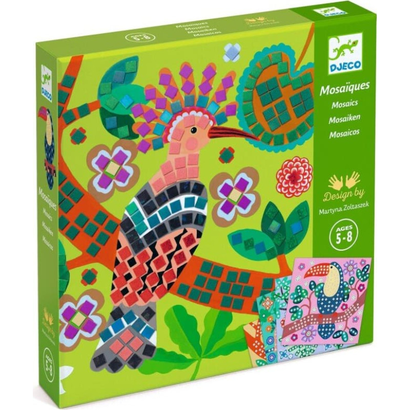 Djeco Mozaīkas - Tropiskie putni