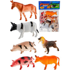 ZWIERZĘTA DOMOWE 6 SZTUK