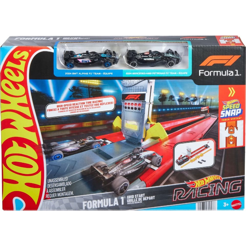 Hot Wheels Formula 1 võidusõidu stardikomplekt