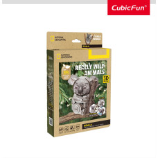 Cubic Fun CUBICFUN NATIONAL GEOGRAPHIC 3D puzle Koala