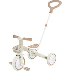 Globber mācību trīsritenis Learning Trike 3in1 Plus, kokosriekstu, 738-466