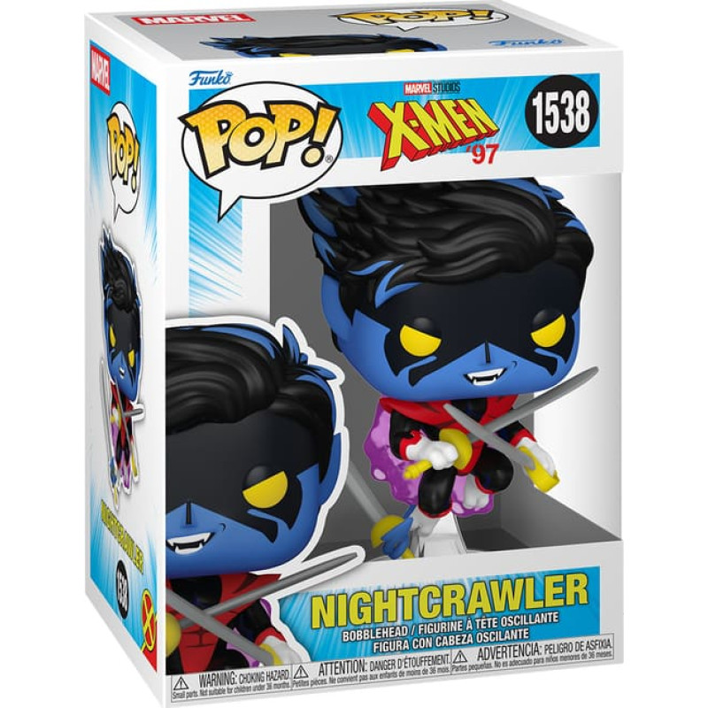 Funko POP! Vinila Figūra: Marvel: X-Men&acute;97 - Nightcrawler