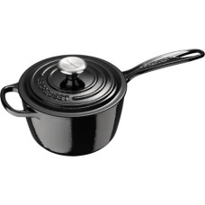 Le Creuset Čuguna mērces katliņ&scaron; &Oslash;16cm / 1,5L melns