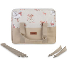 Sensillo STROLLER BAG LEATHERETTE GOOSE AND MOUSE