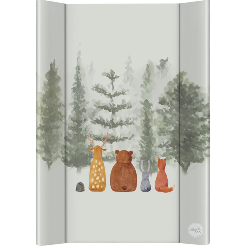 Cebababy CEBA 216-000-838 Przewijak twardy kr&oacute;tki 50x70 Basic Forest Companions