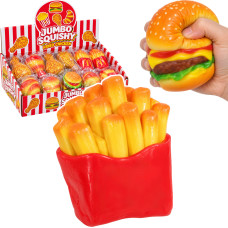 GNIOTEK SQUISHY FASTFOOD FRYTKI BURGER