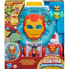 Avengers IRON MAN AND HIS AWESOME FRIENDS Rotaļu komplekts Bruņu zāle