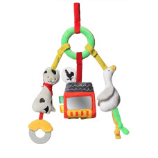 Babyono Educational toy - ON THE FARM Pram Hanging Toy