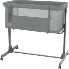 Bedside crib Noah Dark Grey